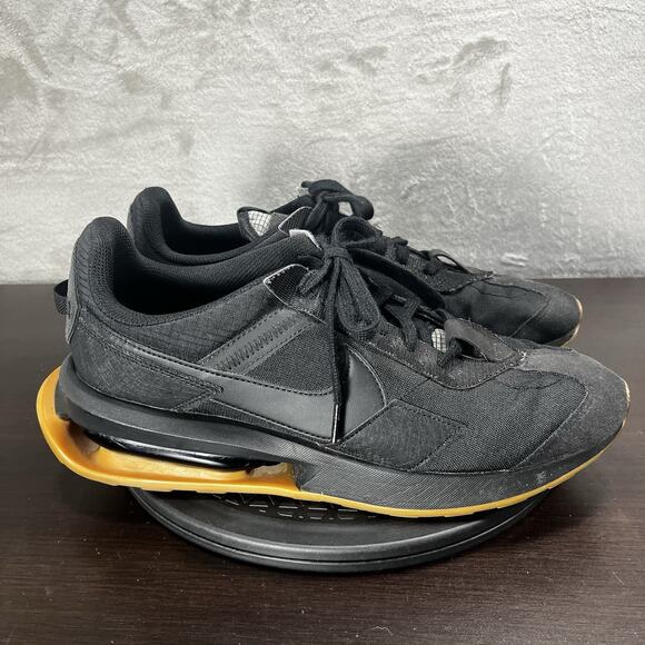 Nike Mens Size 13 Air Max Pre-Day Running Trainers Sneakers Black/Gum DZ4397-001 - Picture 1 of 10